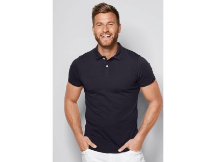 Pánske POLO tričko - čierne (Veľkosť M)