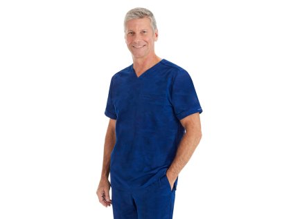 Štýlová funkčná blúza JACK – námornícka modrá (Veľkosť 2XL)