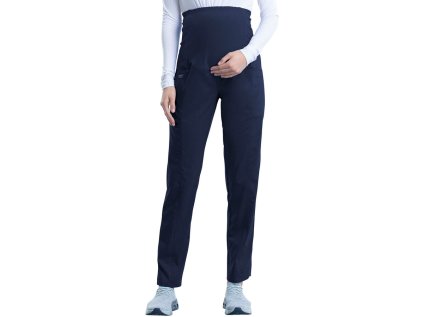 Tehotenské nohavice MATERNITY - námornícka modrá (Veľkosť XXS)
