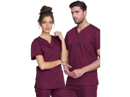 Unisex Cherokee MEDICAL SET - vínová (Veľkosť XXS)