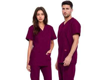 Unisex Dickies MEDICAL SET - vínová (Veľkosť XXS)