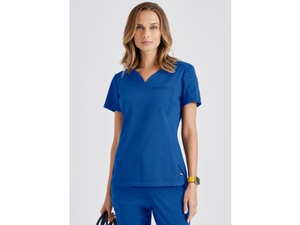 Zdravotnícka blúza CAPRI Grey´s Anatomy Stretch - kráľovsky modrá (Veľkosť S)