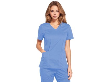 Zdravotnícka blúza Cherokee Core Stretch BEST - nebeská modrá (Veľkosť XXS)