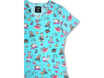 Zdravotnícka blúza Cherokee FYZIO (Veľkosť XS)