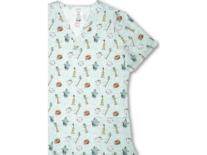 Zdravotnícka blúza DENTÁLNA HYGIENA (Veľkosť XS)