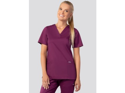 Zdravotnícka blúza FLEX ZONE I - vínová (Veľkosť 34)