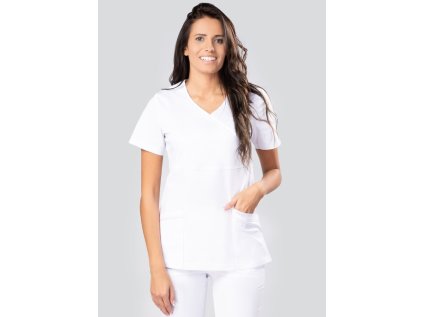 Zdravotnícka blúza FLEX ZONE Il - biela (Veľkosť 40)