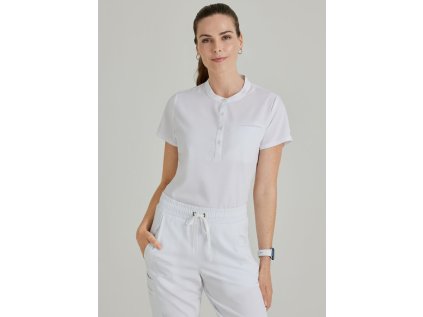 Zdravotnícka blúza MISSION Barco Unify - biela (Veľkosť XXS)