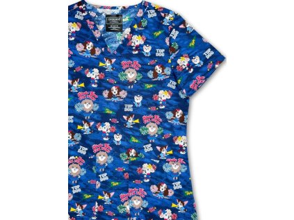 Zdravotnícka blúza POM POMS (Veľkosť XS)