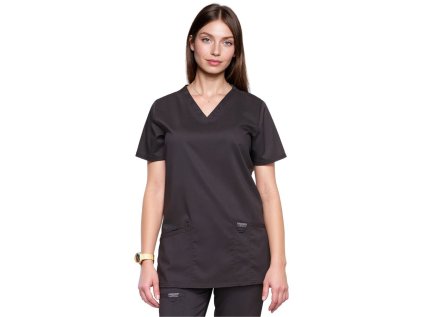Zdravotnícka blúza REVOLUTION - antracit (Veľkosť XXS)