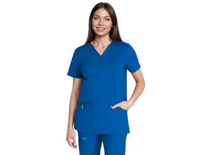Zdravotnícka blúza REVOLUTION - kráľovská modrá (Veľkosť XXS)