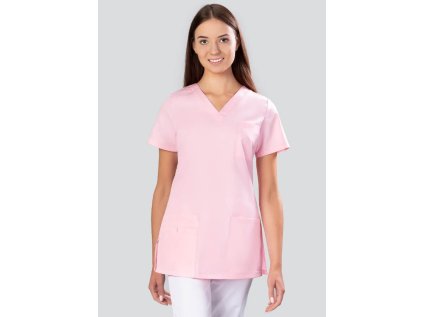 Zdravotnícka blúza SELECT - svetlo ružová (Veľkosť 40)