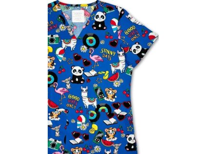 Zdravotnícka blúza VESELÁ ORDINÁCIA (Veľkosť XS)