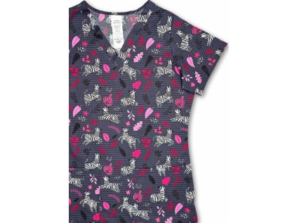 Zdravotnícka blúza ZEBRA (Veľkosť XS)