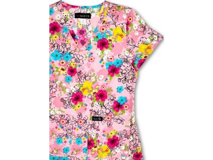 Zdravotnícka blúzka s potlačou PASSION (Veľkosť XS)