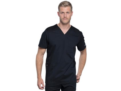 Zdravotnícka pánska blúza Cherokee Revolution ACTIVE STYLING - čierna (Veľkosť S)