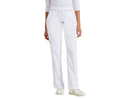 Zdravotnícke nohavice SERENA GREY´S - biele (Veľkosť XS)