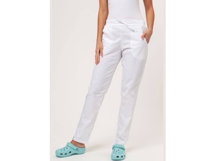Zdravotnícke nohavice Sunrise Basic FRESH - biele (Veľkosť XXS)
