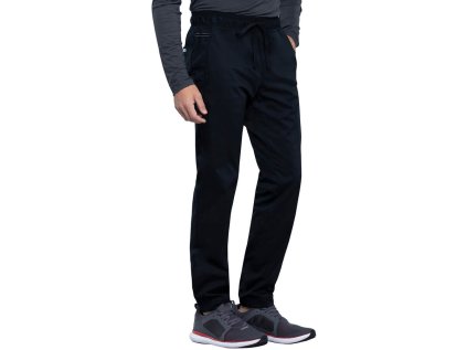 Zdravotnícke pánske jogger nohavice Cherokee Revolution ACTIVE STYLING – čierne (Veľkosť S)