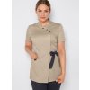 Dámska blúza TOP STYLE - béžová (Veľkosť XS)