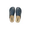 Dámska kožená zdravotná obuv LEON - námornícka modrá (Veľkosť 38)