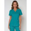 Dámska zdravotnícka blúza Cherokee REVOLUTION - modrozelená (Veľkosť XXS)