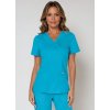Dámska zdravotnícka blúza Cherokee REVOLUTION - tyrkysová (Veľkosť XXS)