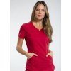 Dámska zdravotnícka blúza Cherokee Revolution ACTIVE STYLING - červená (Veľkosť XXS)