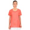 Dámska zdravotnícka blúza INESS - koralová (Veľkosť XS)