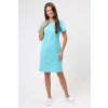 Dámske lekárske šaty SUNRISE UNIFORMS CHARM - aqua (Veľkosť XXS)