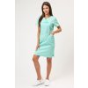 Dámske lekárske šaty SUNRISE UNIFORMS CHARM - mätová (Veľkosť XXS)