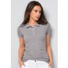 Dámske POLO tričko - svetlo šedé (Veľkosť XS)