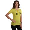Dámske polo tričko žlté (Veľkosť XS)
