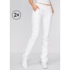 Dámske zdravotnícke nohavice 95° WASH PACK 2ks - biele (Veľkosť XS)