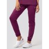 Jogger nohavice FLEX ZONE - vínové (Veľkosť 40)