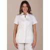 Luxusná zdravotnícka košeľa VEVEY PASTELLI – biela (Veľkosť XS)