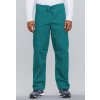 Nohavice so šnurovaním - modrozelená (Veľkosť XXS)
