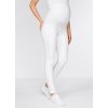Tehotenské nohavice SOFT STRETCH - biela (Veľkosť XS)