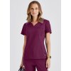 Zdravotnícka blúza CAPRI Grey´s Anatomy Stretch - vínová (Veľkosť XS)