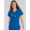 Zdravotnícka blúza CORA Grey´s Anatomy - kráľovská modrá (Veľkosť XS)