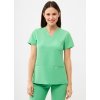 Zdravotnícka blúza RAYON - jarná zelená (Veľkosť XS)