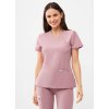 Zdravotnícka blúza RAYON - staroružová (Veľkosť XS)