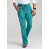 Zdravotnícke nohavice HUDSON GREY´S - modrozelené (Veľkosť XS)