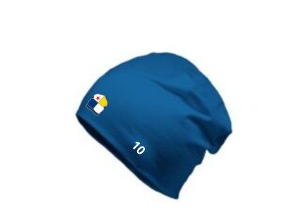 čepice modrá