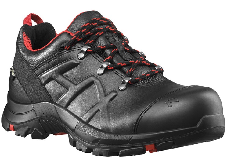 Pracovná obuv HAIX špeciálne navrhnutá pre pracovníkov údržby ciest a staviteľov.
