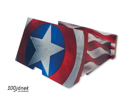 Captain America Shield 100janek back