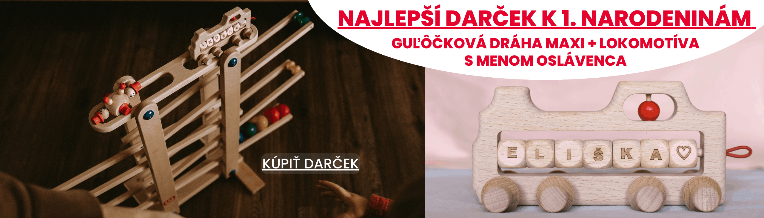 Guľôčková dráha MAXI od Trihorse + lokomotíva s popisom