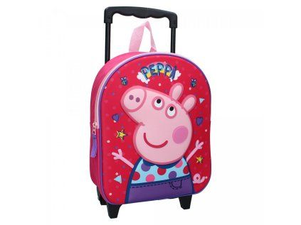 3D TROLLEY BATOH PEPPA PIG (Velikost uni)