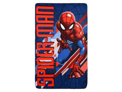 FLÍSOVÁ DEKA  SPIDERMAN (Velikost uni)