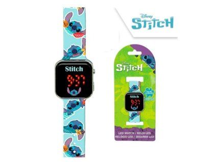 LED HODINKY LILO A STITCH (Velikost uni)